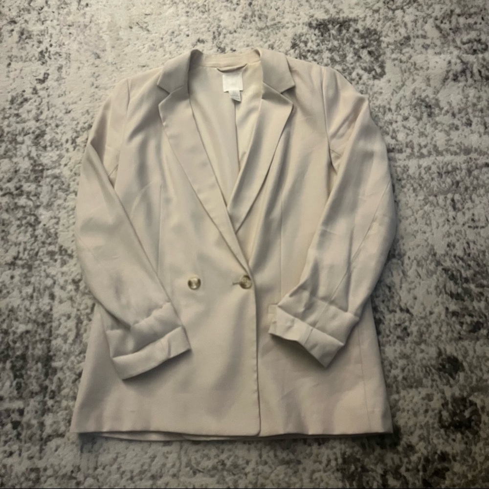 Oversized H&M Cream Blazer